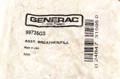 Generac 99735GS Breather/Fill Assembly NOS