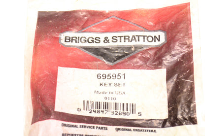 New OEM Briggs & Stratton 695951, BS-695951 Safety Key NOS