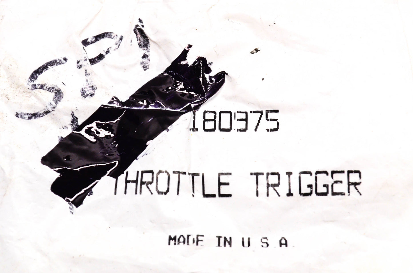 MTD 180975 Throttle Trigger NOS