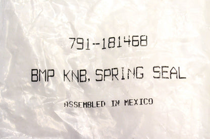 MTD 791-181468 Bump Knob Spring Seal NOS