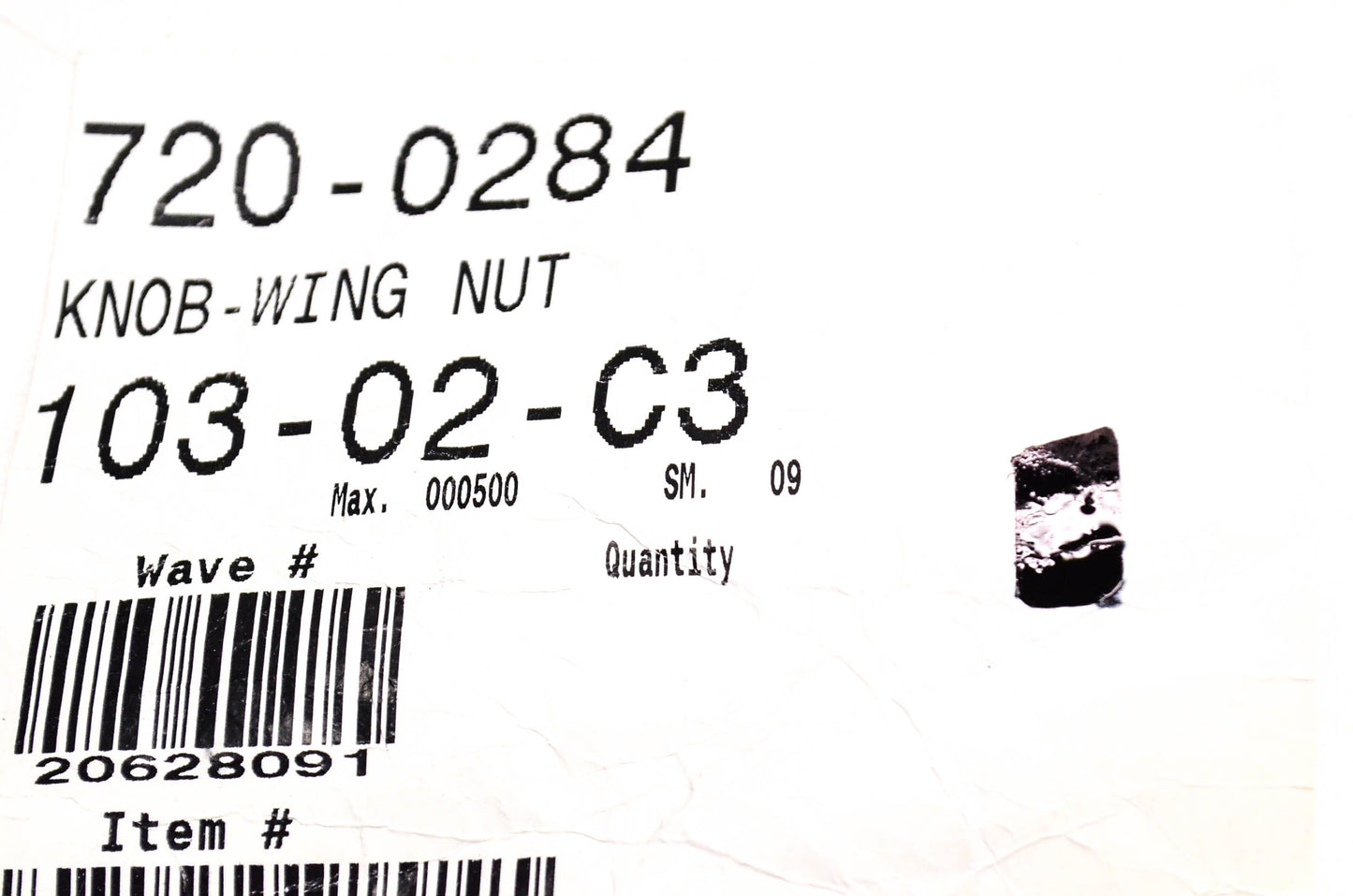 MTD 720-0284 Wing Knob Kit NOS