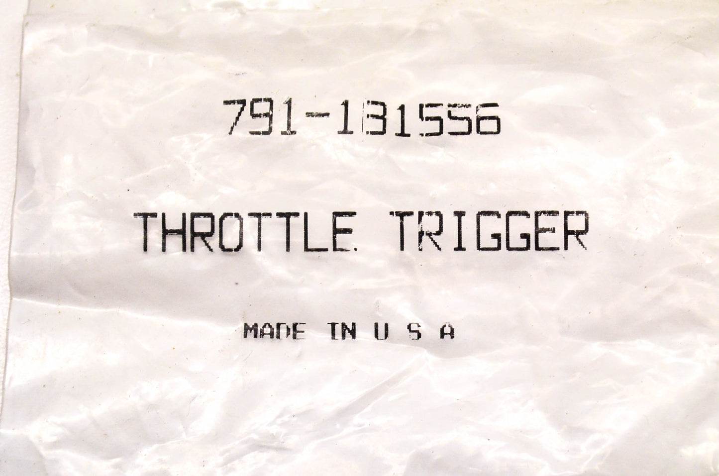MTD 791-181556 Throttle Lever NOS