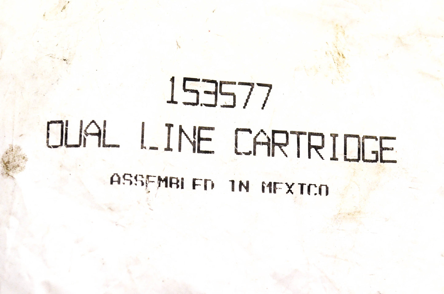 MTD 153577 Dual Line Cartridge Assembly NOS