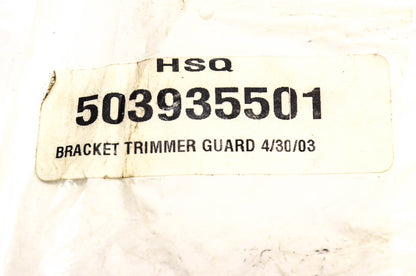 New OEM Husqvarna 503935501 Trimmer Guard Bracket NOS