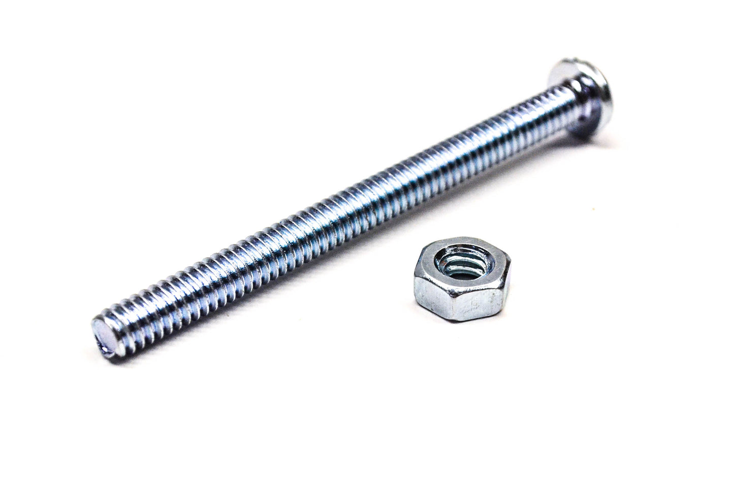 Hillman 491320 Round Slotted/Phillips Screw with Nut 1/4-20x3 NOS