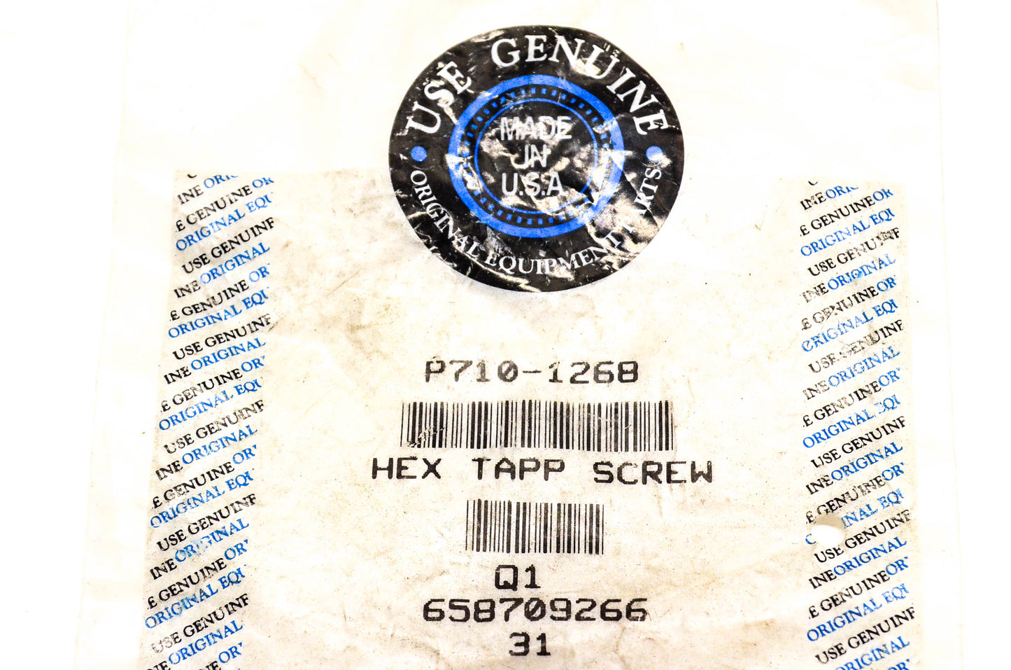 MTD 710-1268 Hex Tap Screw NOS