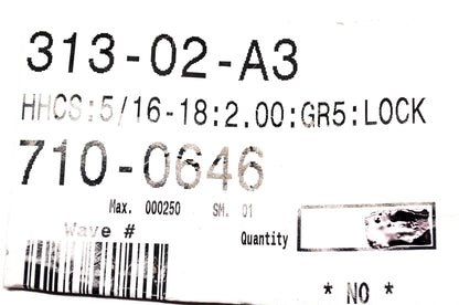 MTD 710-0646 Hex Head Screw NOS