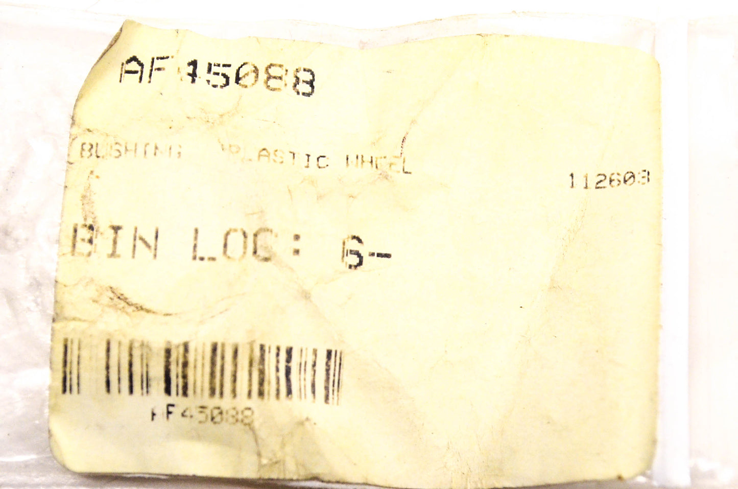 MTD AF45088 Wheel Bearing NOS