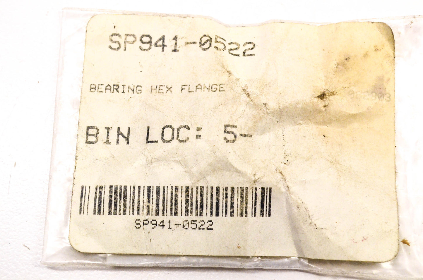 MTD 941-0522 Hex Flange Bearing NOS