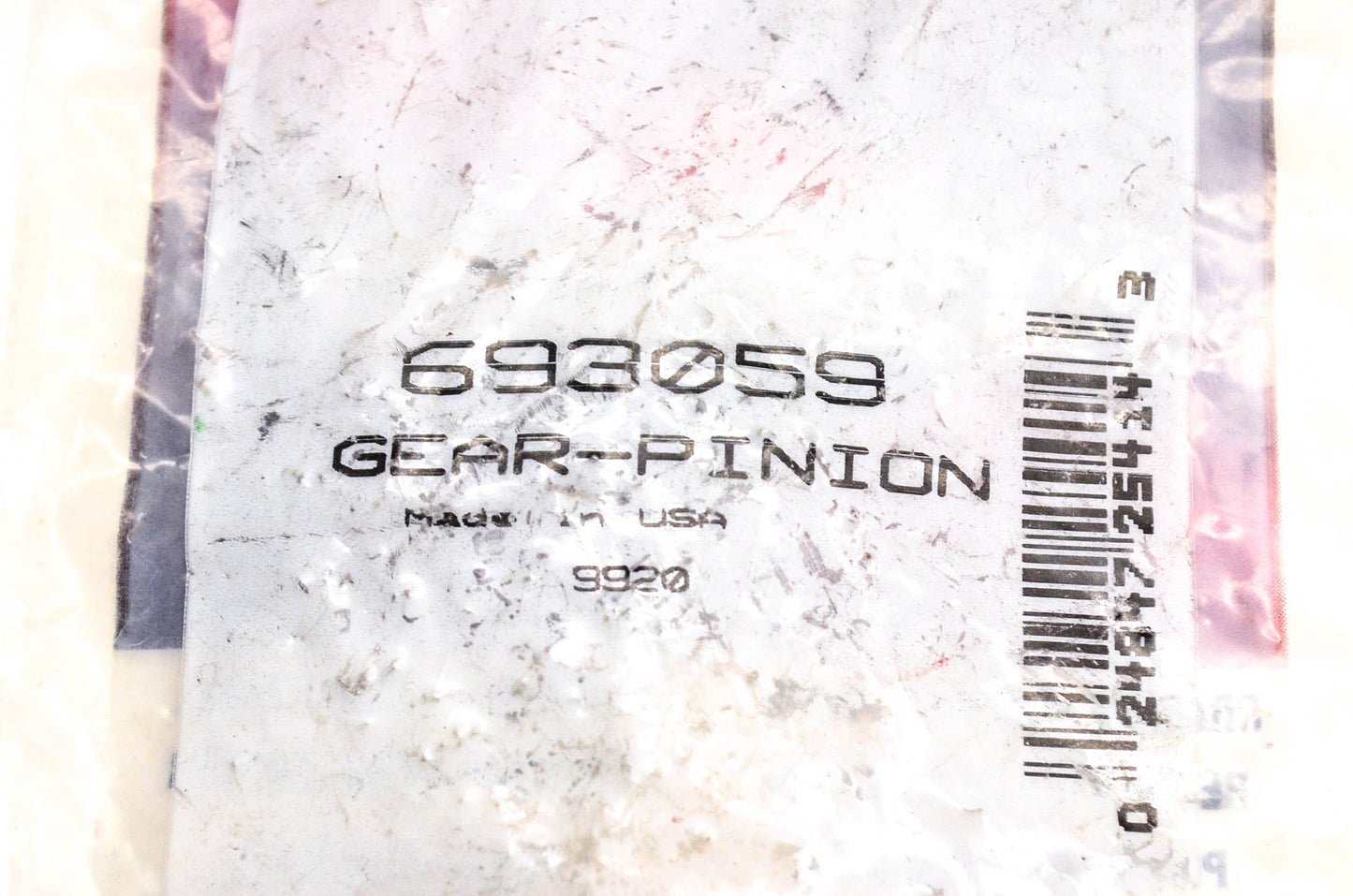 New OEM Briggs & Stratton 693059 Pinion Gear NOS