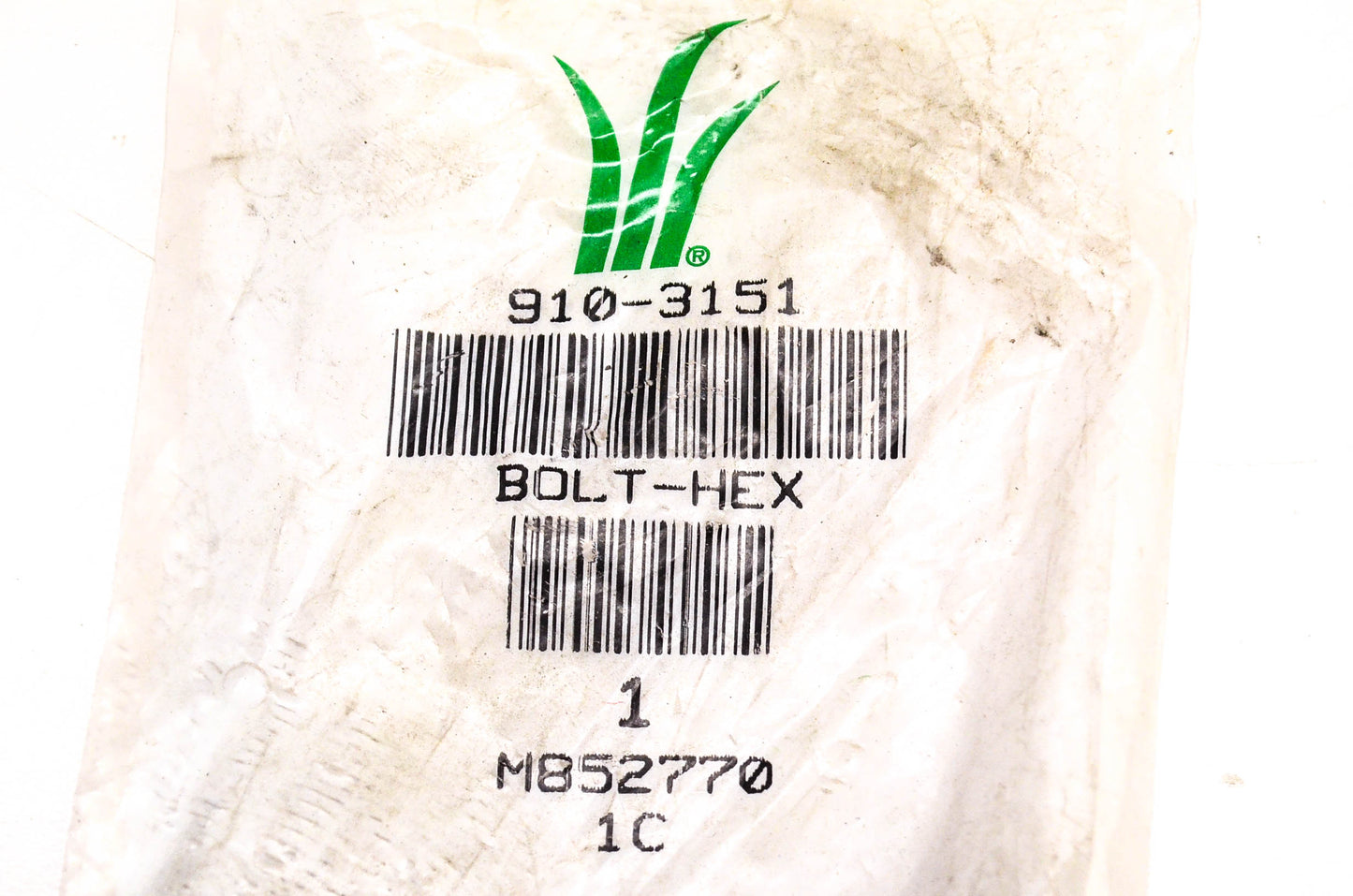 MTD 910-3151 Hex Bolt NOS