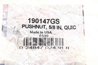 New OEM Briggs & Stratton 190147GS Push Nut 5/8 Inch NOS