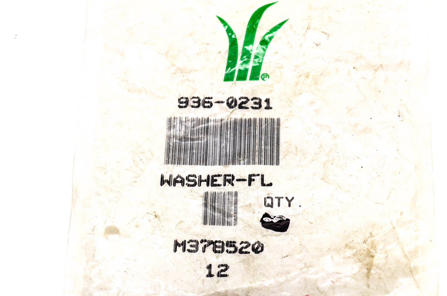 MTD 936-0231 Flat Washer Qty 2 NOS