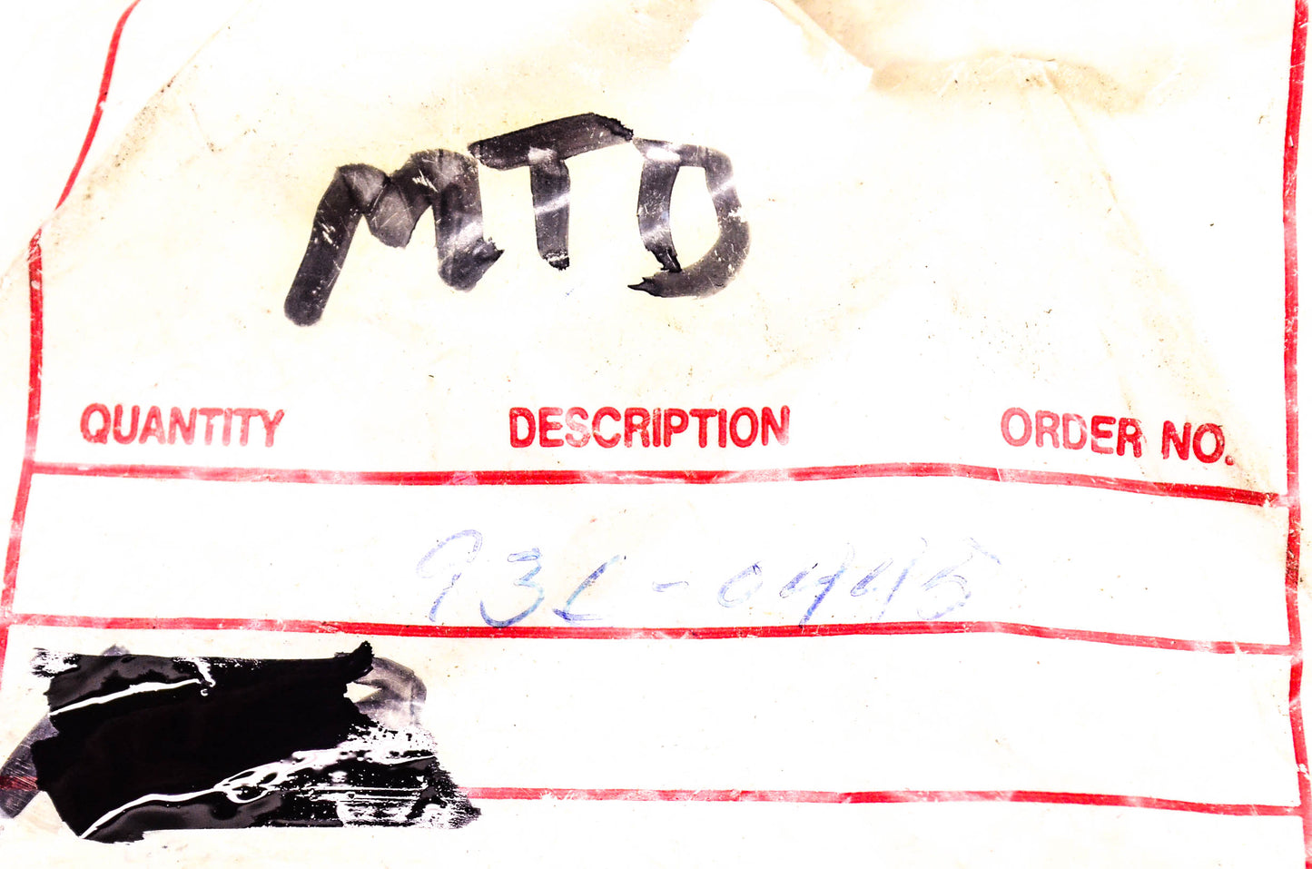 MTD 936-0445 Flange Washer NOS