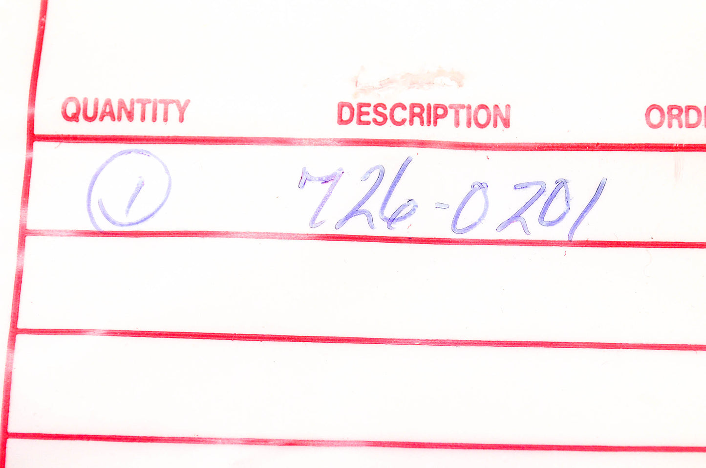 MTD 726-0201 Push Nut NOS