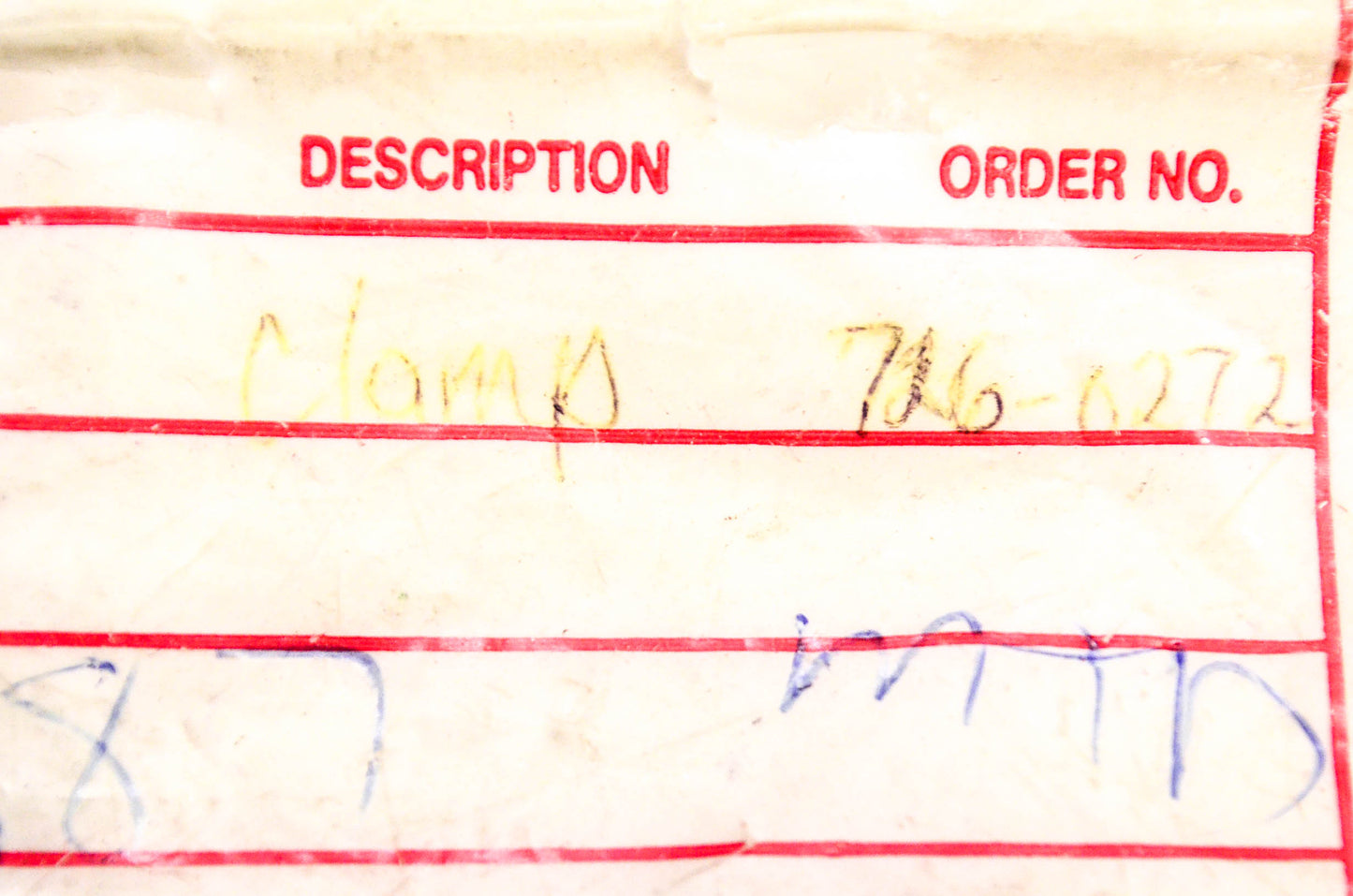 MTD 726-0272 Clamp NOS