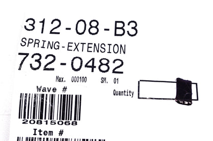 MTD 732-0482 Extension Spring NOS