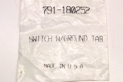 MTD 791-180252 Switch Assembly NOS