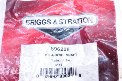 New OEM Briggs & Stratton 696208 Choke Shaft Kit NOS