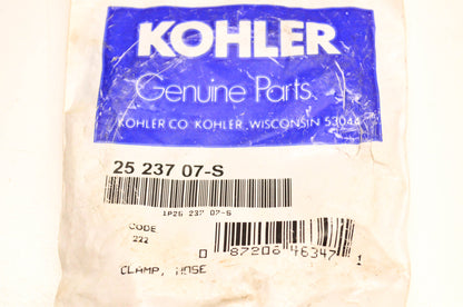 Kohler 25 237 07-S, 2523707S Hose Clamp NOS