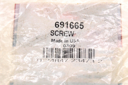 New OEM Briggs & Stratton 691665 Screw NOS