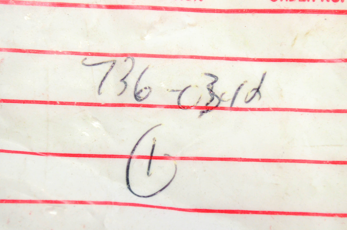 MTD 736-0342 Flat Washer NOS