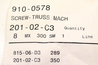MTD 910-0578 Truss Screw Kit NOS