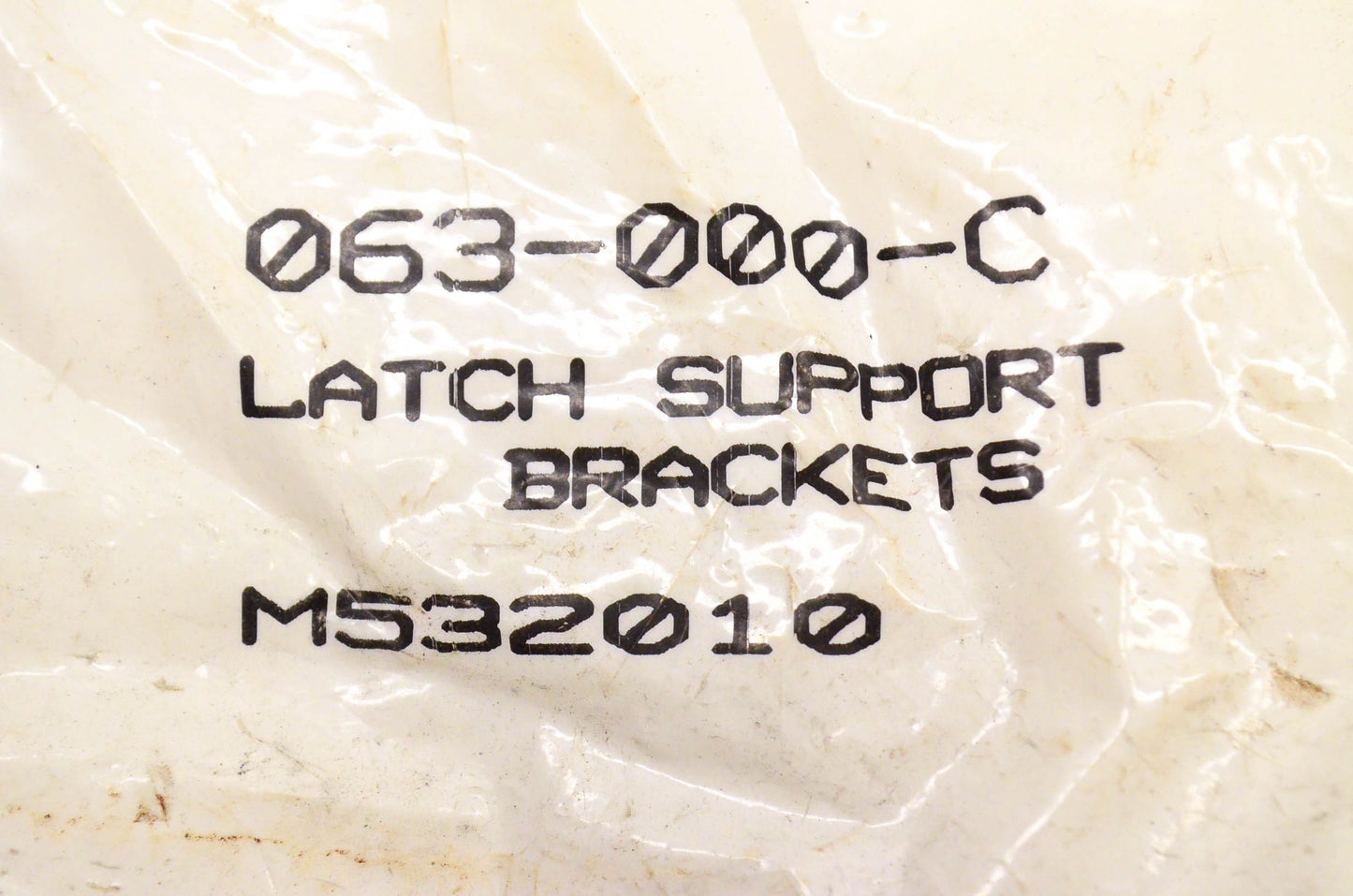 MTD 063-000-C Latch Support Bracket Hardware Kit NOS