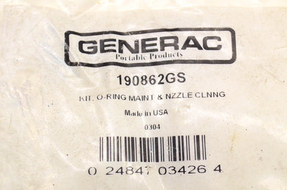 Generac 190862GS O-ring Maintenance Kit NOS