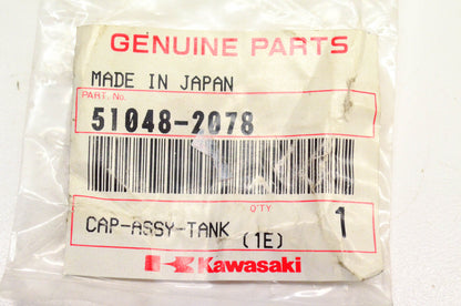 New OEM Kawasaki 51048-2078 Fuel Tank Cap NOS