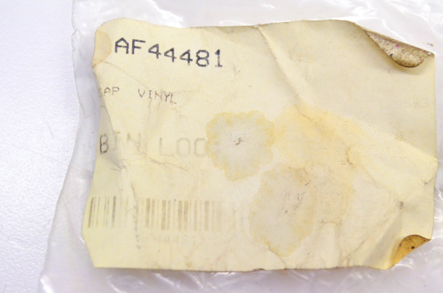 MTD AF44481, 44481 Vinyl Cap NOS