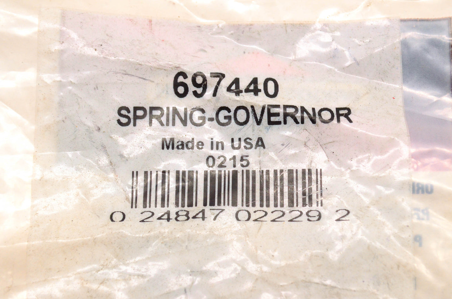 New OEM Briggs & Stratton 697440 Governor Spring NOS