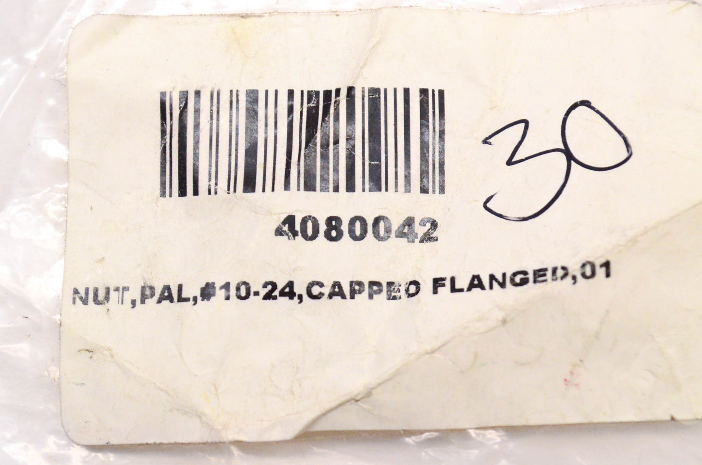Char-Broil 4080042 Capped Flange Nut #10-24 NOS