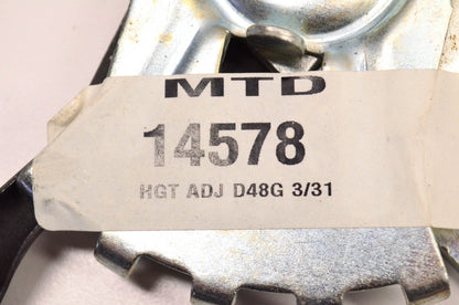 MTD 14578 Height Adjuster Assembly NOS
