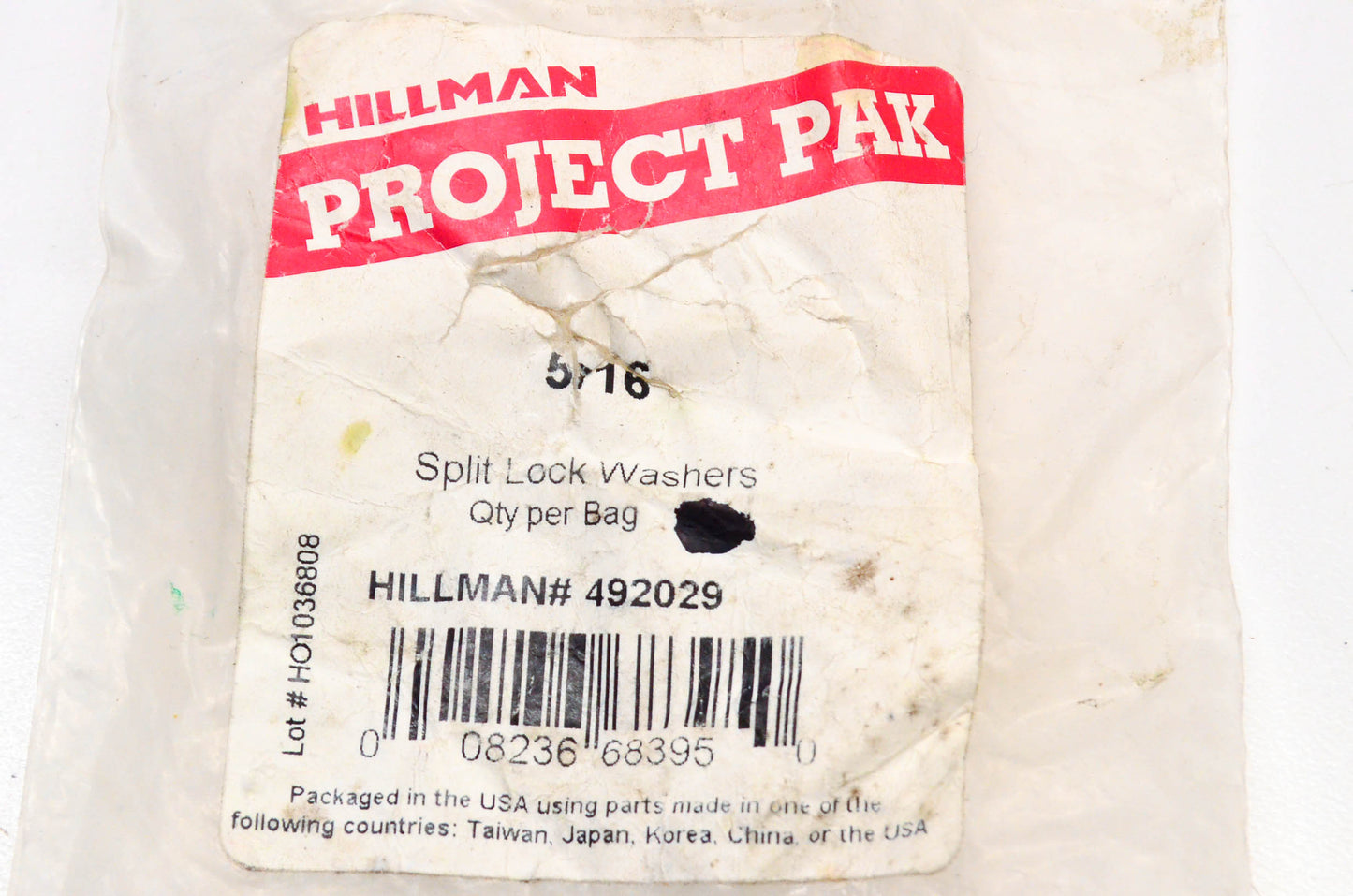 Hillman 492029 Split Lock Washer NOS