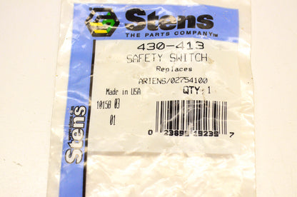 Stens 430-413, 02754100 Safety Switch NOS
