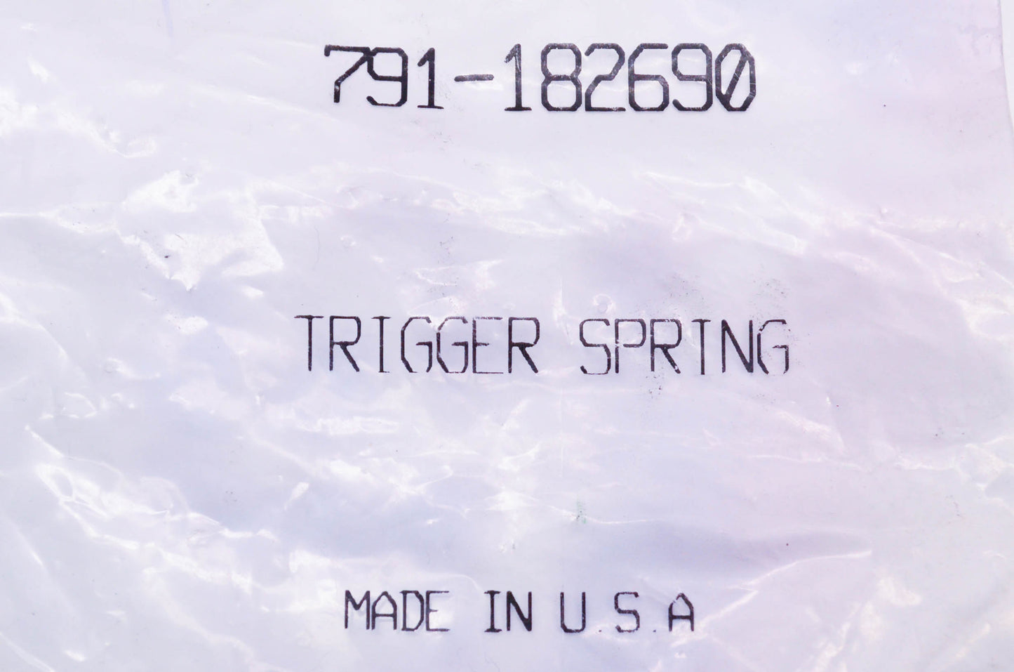 MTD 791-182690 Throttle Trigger Spring NOS