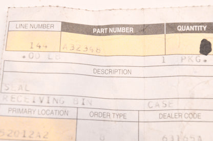 Case A32348 Gasket NOS