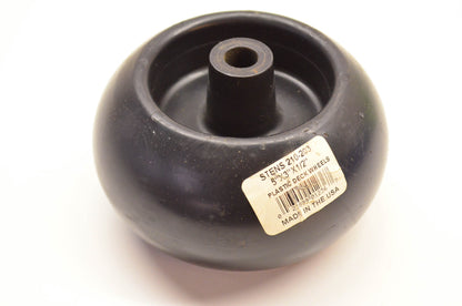 Stens 210-203 Plastic Deck Wheel 5"x3"x1/2" NOS