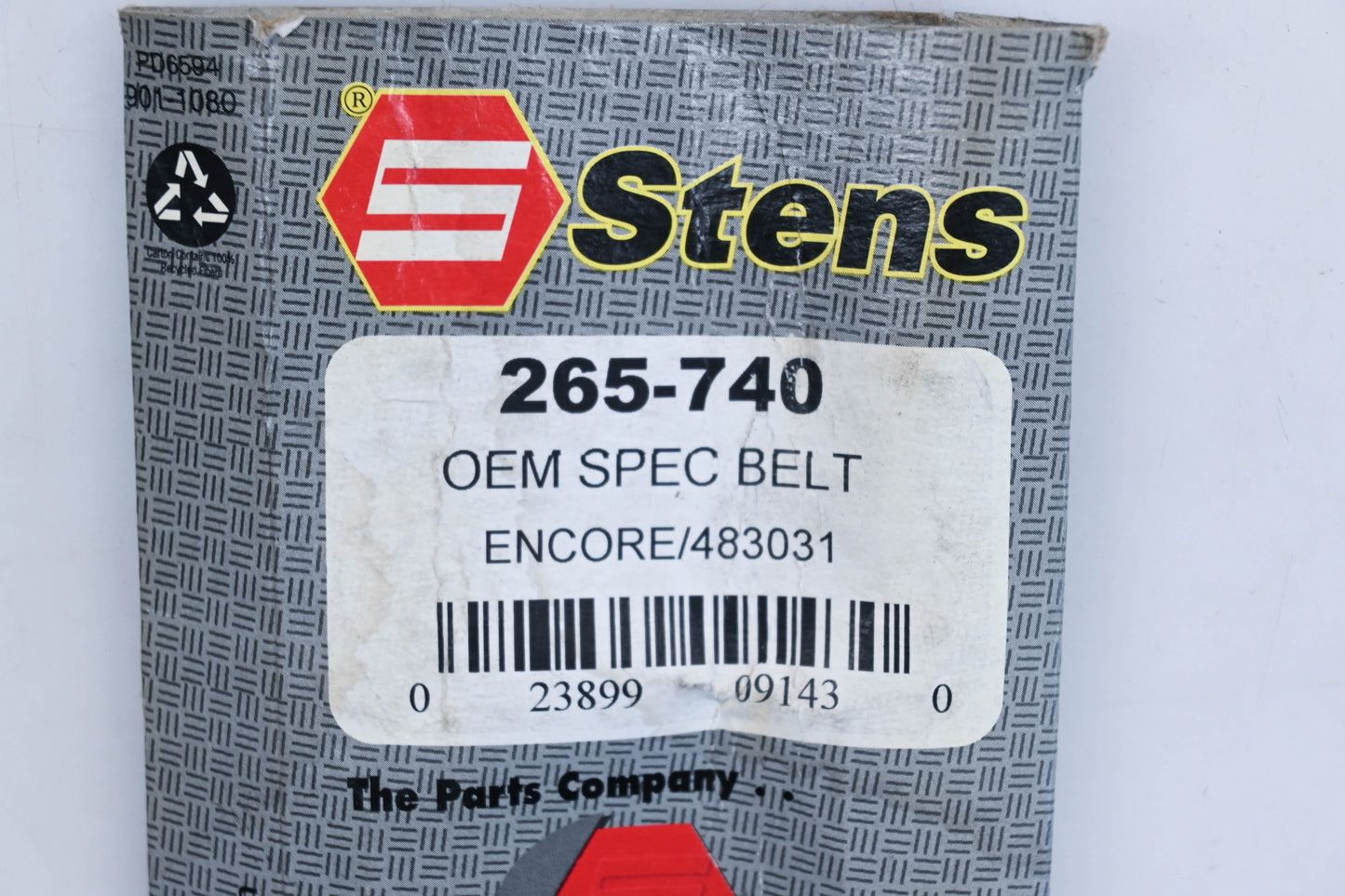 Stens 265-740, 483031 Encore Belt NOS