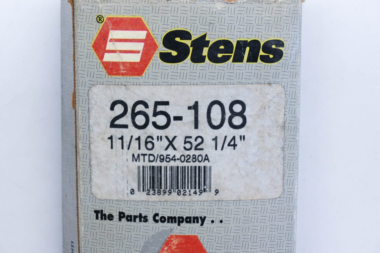 Stens 265-108, 954-0280A MTD 11/16" x 52-1/4" Belt NOS