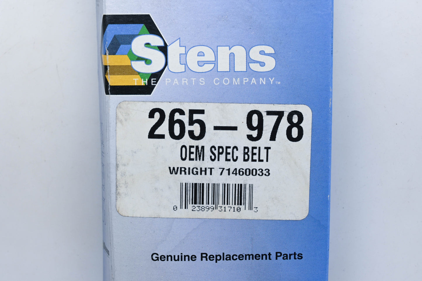 Stens 265-978, 71460033 Wright Belt NOS