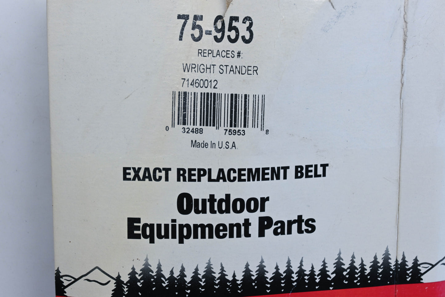 Oregon 75-953, 71460012 Wright Stander Belt NOS