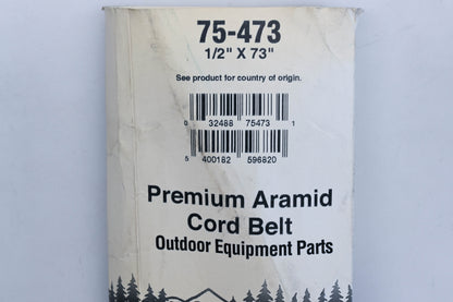Oregon 75-473 1/2" x 73" Premium Aramid Cord Belt NOS