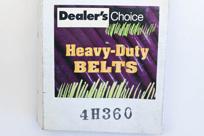 Dealers Choice 4H360 Power Plus Heavy Duty Belt NOS