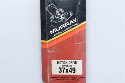 Murray 37X49 Walker Motion Drive Belt NOS