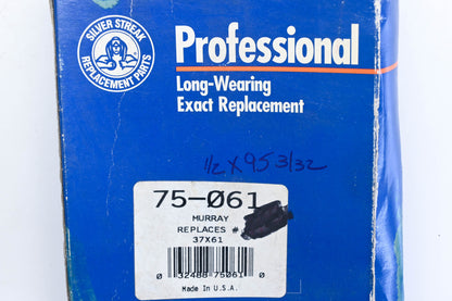 Silver Streak 75-061, 37X61 Murray Professional Long-Wearing Belt NOS