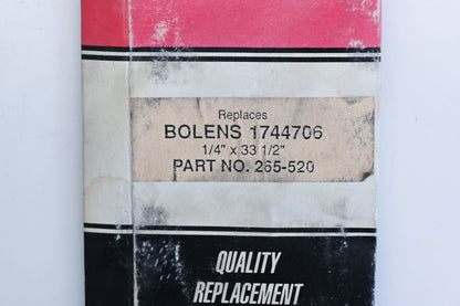 Aftermarket 265-520, 1744706 Drive Belt NOS