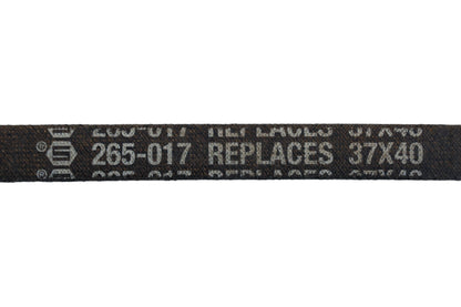 Stens 265-017, 37X40 Drive Belt NOS