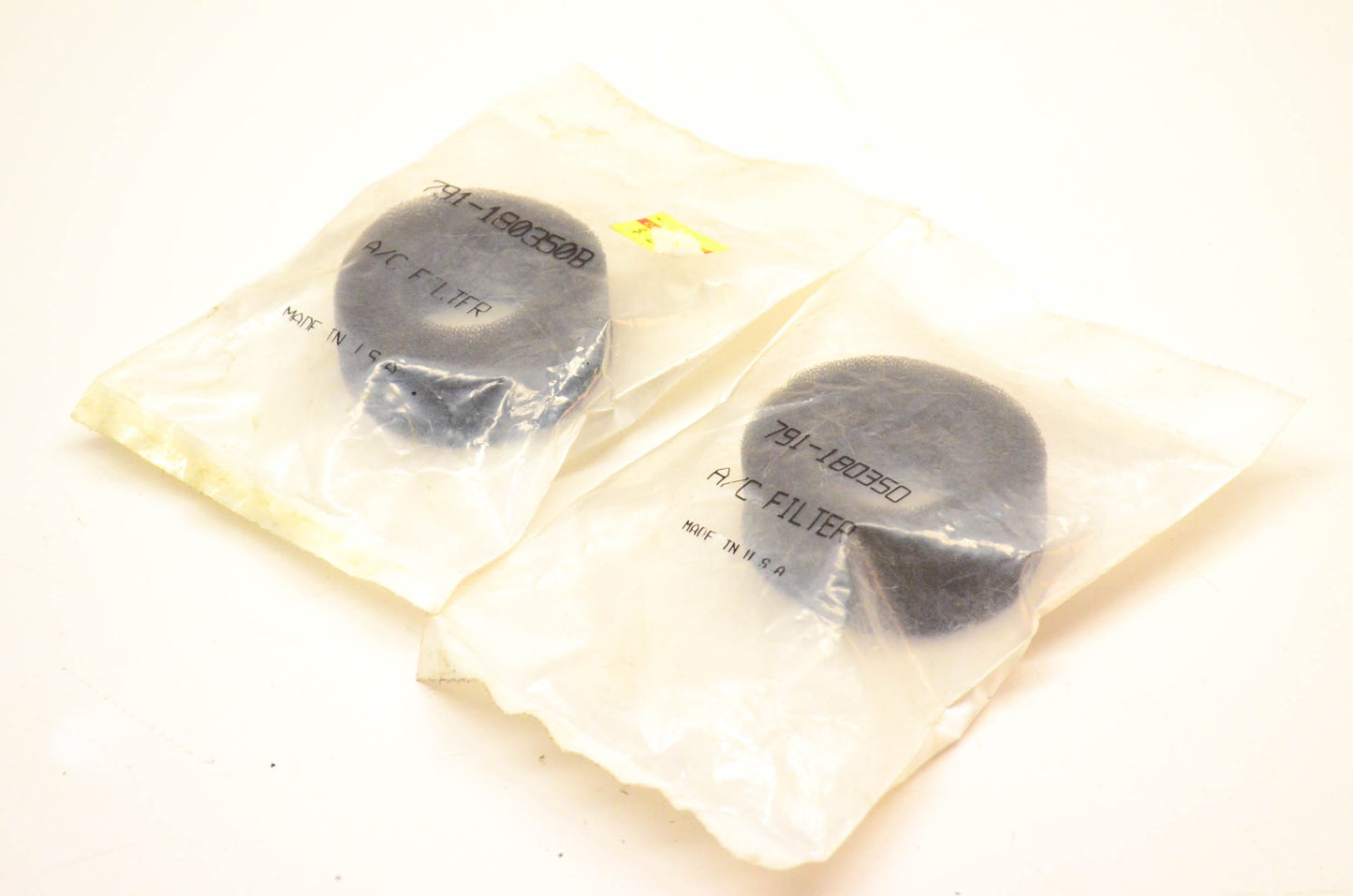 Aftermarket 791-180350, 791-180350B A/C Filters Qty 2 NOS